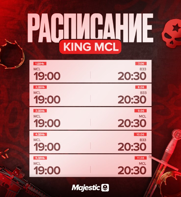 Королевский турнир Majestic Кибер Лиги стартует на неделе